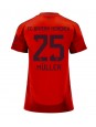 Bayern Munich Thomas Muller #25 Zenski Domaci Dres 2024-25 Kratak Rukavima